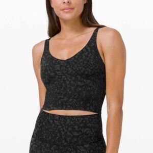 Lululemon Black Leopard Align Tank
